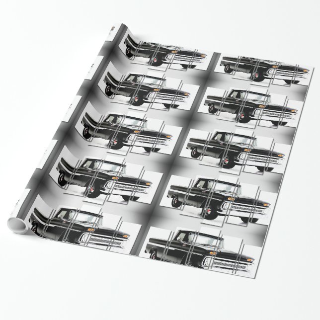 Classic car image for Glossy-Wrapping-Paper Wrapping Paper (Unrolled)