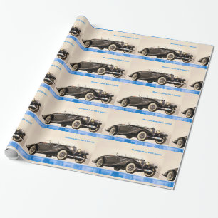 Classic Car image for Glossy-Wrapping-Paper Wrapping Paper
