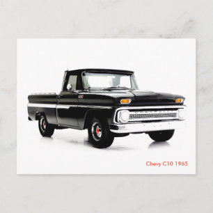 Classic car image for postcard