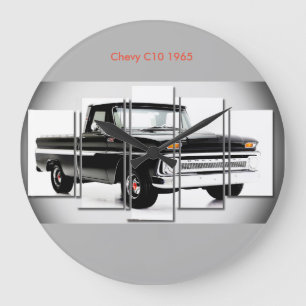 Classic car image for Round-Large-Wall-Clock Large Clock
