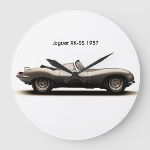 Classic car image for Round-Wall-Clock Large Clock