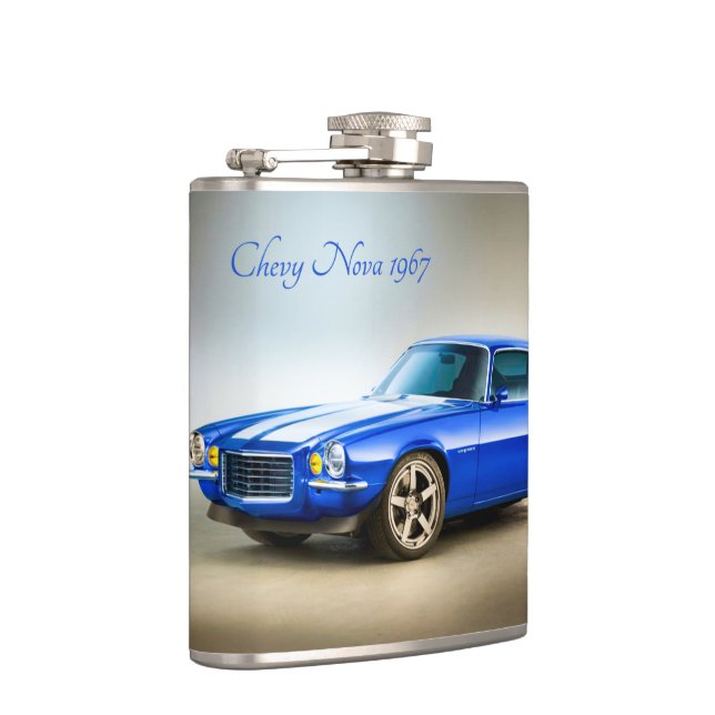 Classic Car image for Vinyl-Wrapped-Flask Hip Flask (Right)