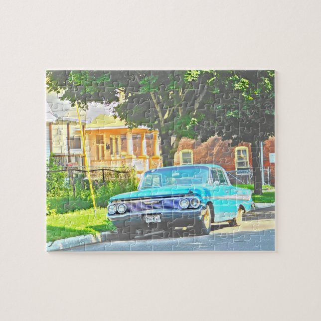 Classic Car Jigsaw Puzzle (Horizontal)