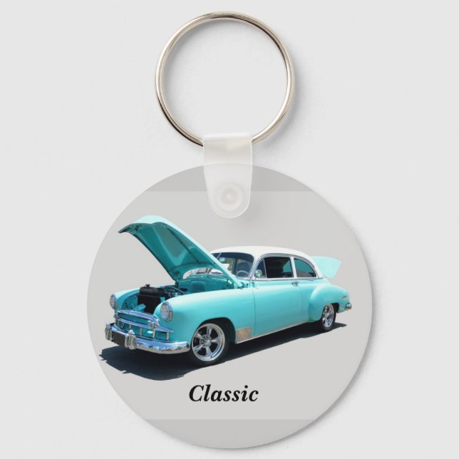 Classic Car Keychain (Front)