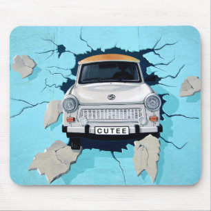 Classic Car Mural Vintage Car Art Classic Car Art  Mouse Pad