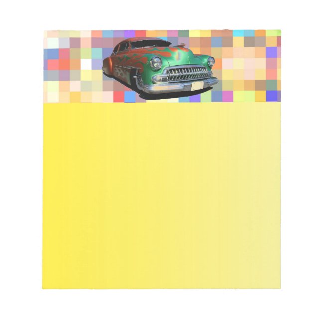 Classic Car Notepad (Front)