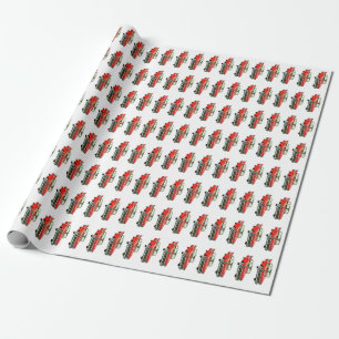 Classic Car Pattern #12 @ Garysretrogarage Wrapping Paper