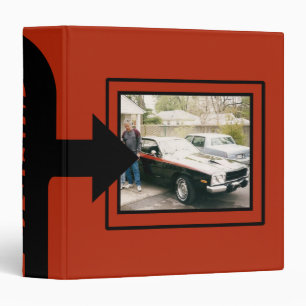 Classic Car Photo Keepsake Book Binder