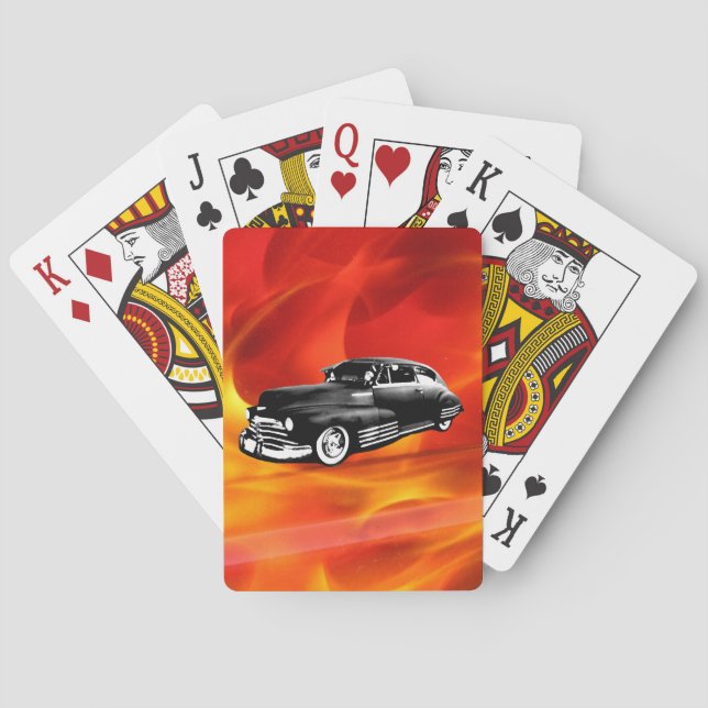 Classic Car Playing Cards (Back)