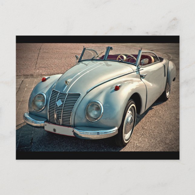 Classic Car Postcard (Front)