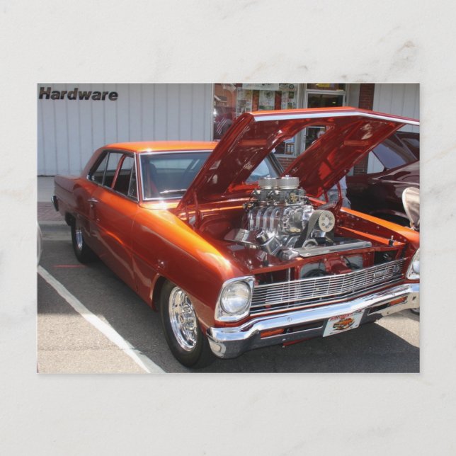 Classic Car Postcard (Front)