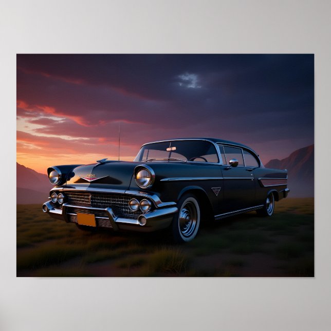 Classic Car Poster (Front)