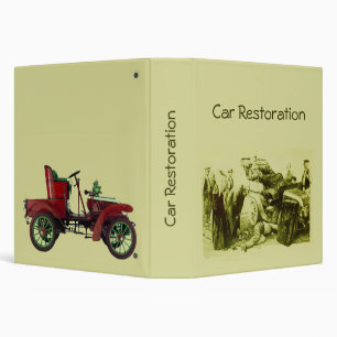 CLASSIC CAR RESTORATION Automotive Binder
