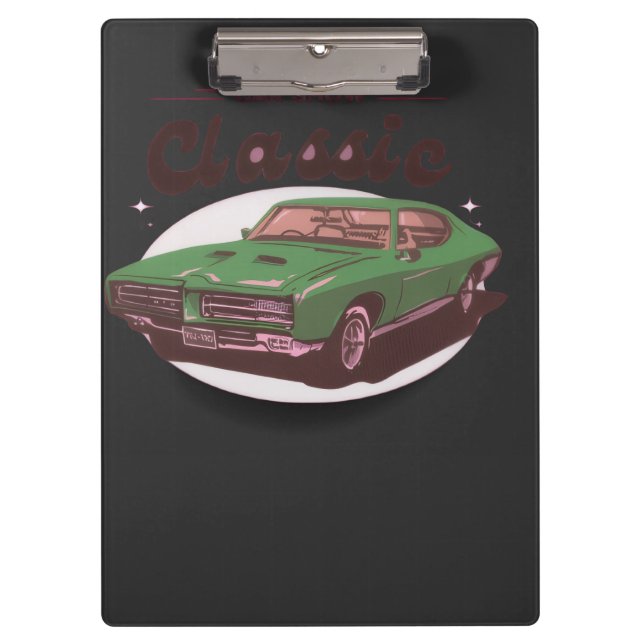 Classic Car Show  Clipboard (Front)