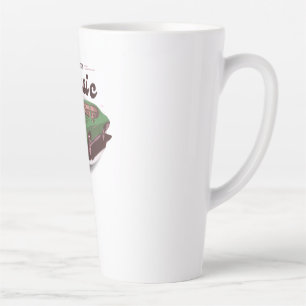 Classic Car Show Latte Mug