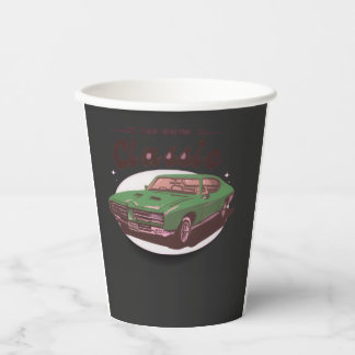 Classic Car Show  Paper Cups