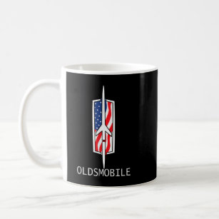 Classic Car Show Vintage Oldsmobile Rocket Logo  Coffee Mug