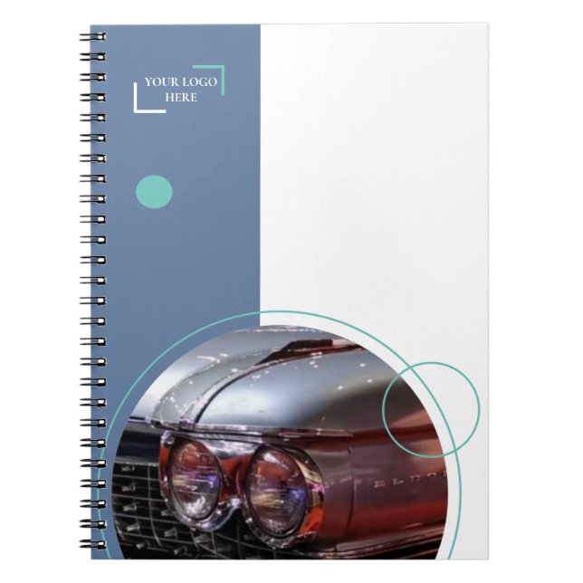 Classic Car Spiral Notebook (Front)