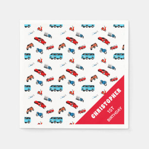 Classic Car Theme Party Napkin
