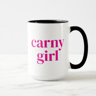 Classic Carny Girl Big Mug