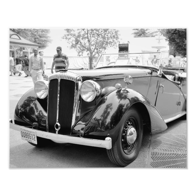 Classic Cars at Saratoga Photo Print (Front)