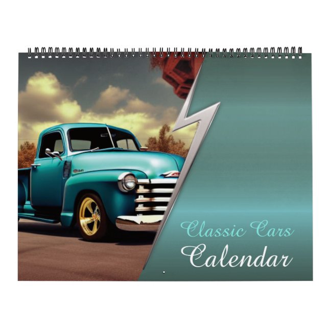 Classic Cars Calendar (Cover)