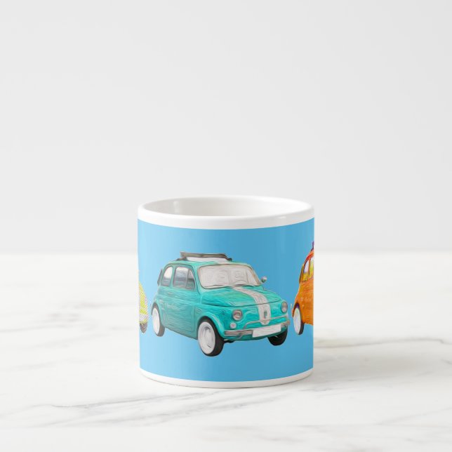 Classic cars Espresso  cup (Front)