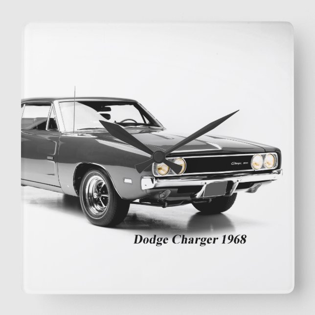 Classic cars image for Acrylic Wall Clock (Front)