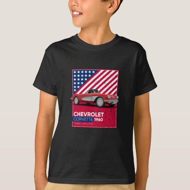 Classic Cars Retro Car of 1960 T-Shirt (Front)