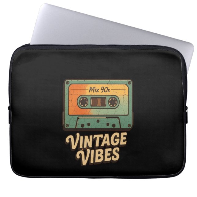 Classic Cassette Laptop Sleeve (Front)