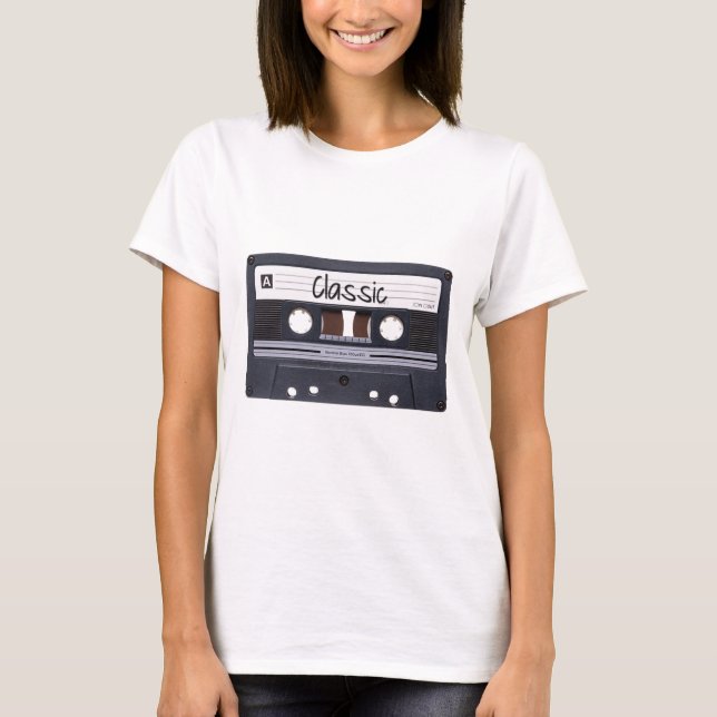 Classic Cassette Tape T-Shirt (Front)