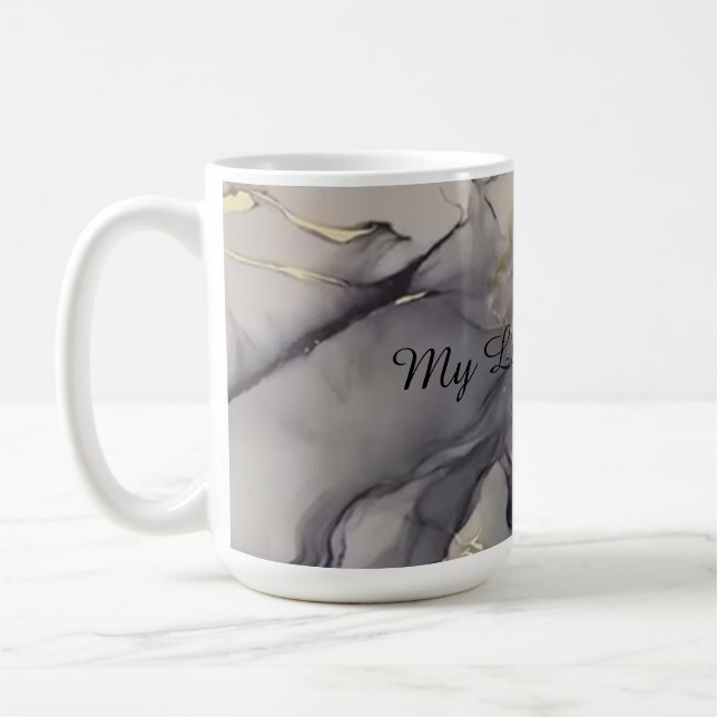 Classic Ceramic Coffee Mug" "Customizable Photo Mu Mug (Left)