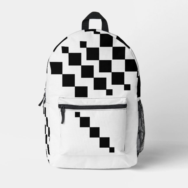 Classic Chequerboard Backpack (Front)