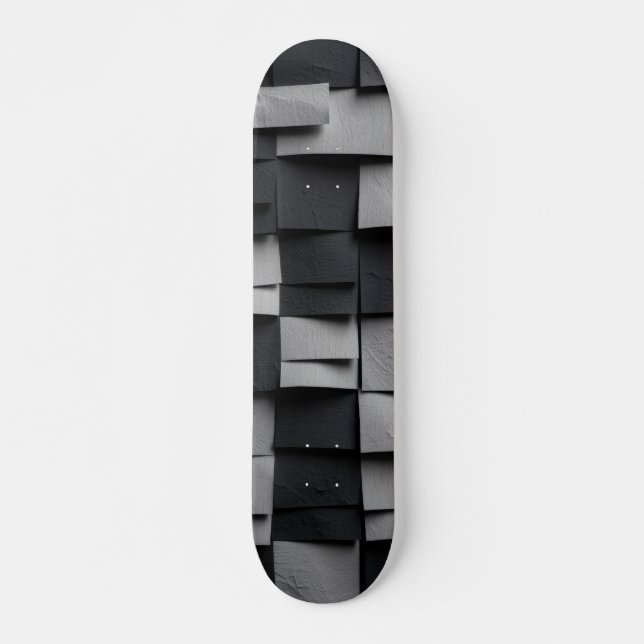 Classic Chequered Pattern Skateboard (Front)