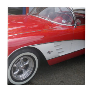 Classic Chevrolet Corvette Tile