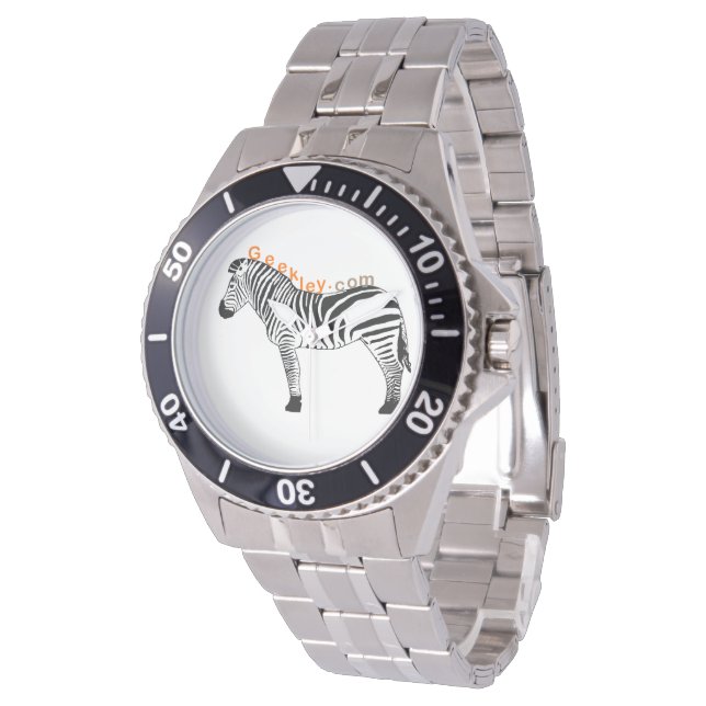 Classic & chic men's watch GEEKLEY (Angled)