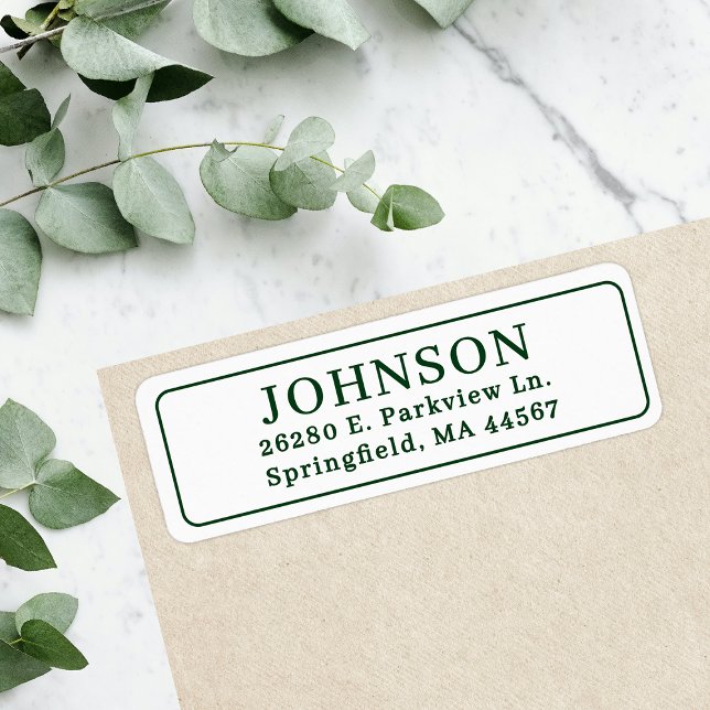 Classic Chic Return Address Label (Creator Uploaded)