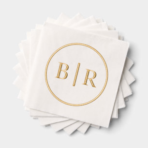 Classic Chic Typographie Style Monogramme