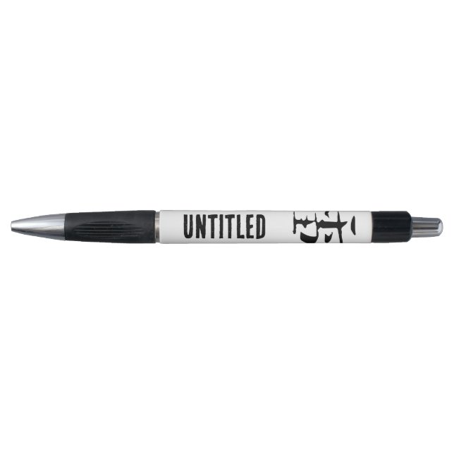 Classic Chinese Calligraphy-Thunder-#001- Pen (Front)