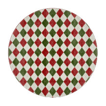 Classic Christmas Argyle Pattern