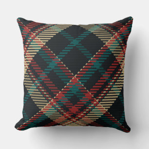 Classic Christmas Buffalo Plaid Pillow