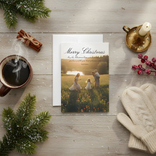 Classic Christmas Card – Joyful Holiday Wishes