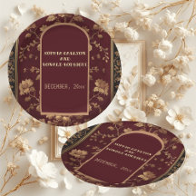 Classic Christmas Chinoiserie Traditional  Wedding