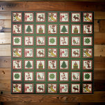 Classic Christmas Collage Icons Ceramic Tile<br><div class="desc">Introducing the mesmerizing Classic Christmas Collage Icons Ceramic Tile – a masterpiece designed to infuse your festive decor with an infusion of warmth and timeless elegance. Each tile is a canvas, showcasing a meticulously curated variety of classic Christmas icons, including the majestic Christmas trees, the jovial Santa Claus, the cheerful...</div>