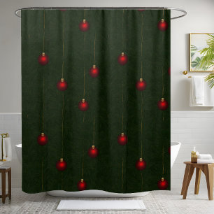 Classic Christmas Green Red Ornament 