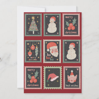 Classic Christmas Holiday Card