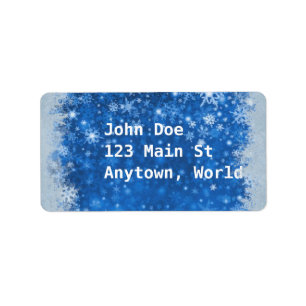 Classic Christmas Label