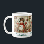 Classic Christmas Snowman Mug<br><div class="desc">classic christmas snowman mug</div>