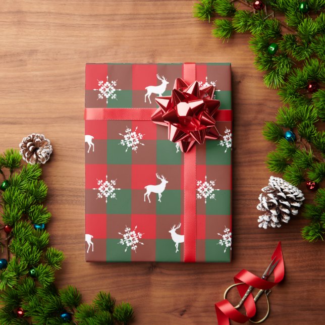 Classic Christmas Wrapping Paper (Holiday Gift)