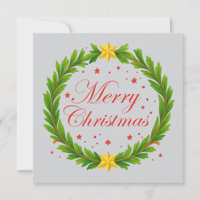 Classic Christmas Wreath (Front)